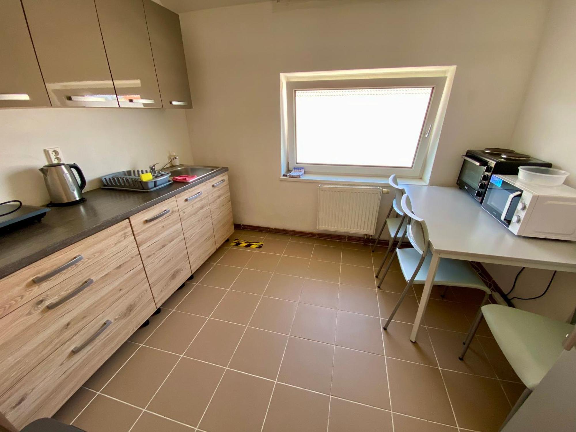 3-Bedroom Apartment In Rajhrad, With Kitchen, 2 Bathrooms, Parking Exterior photo